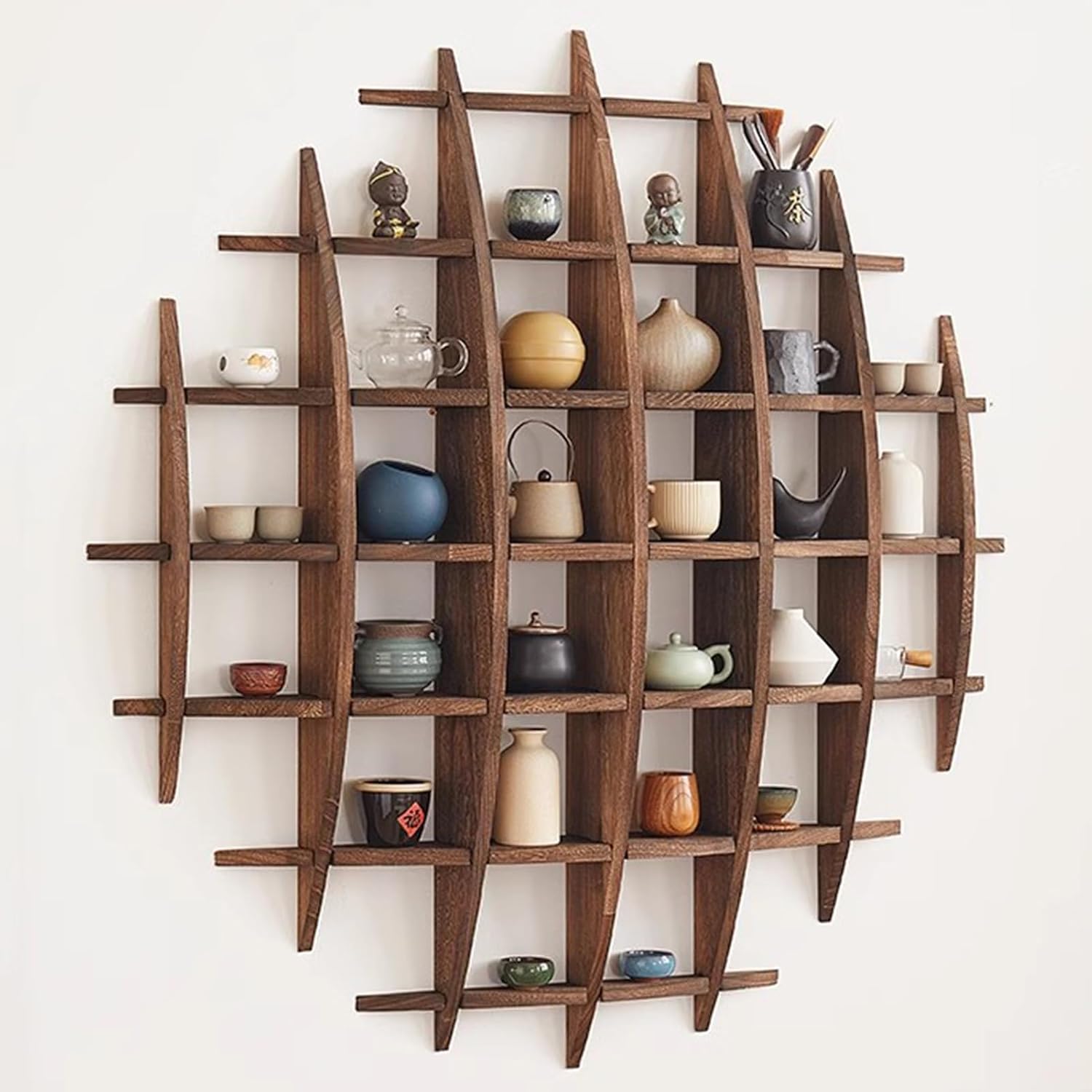 Solid Wood Chinese Tea Cup Hol - огляд і ціна Commercial Kitchen Walls