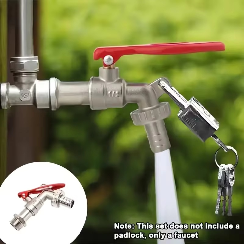 1Pc 1/2 Inch Zinc Alloy Faucet - огляд і ціна Commercial Kitchen Mixer