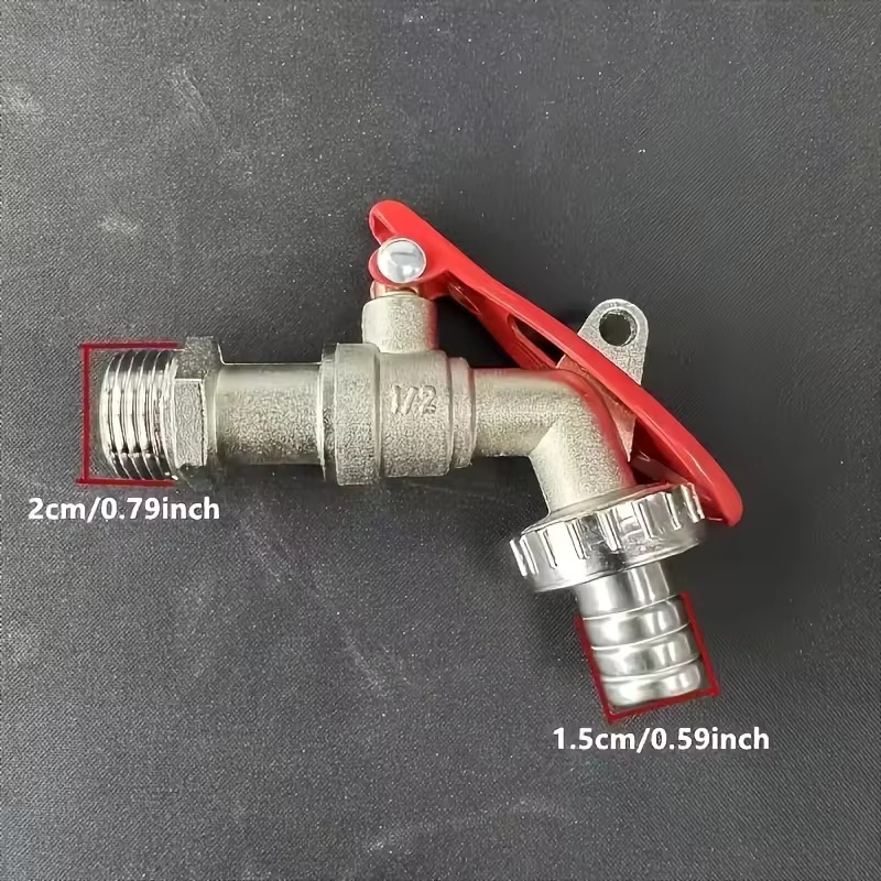 1Pc 1/2 Inch Zinc Alloy Faucet - огляд і ціна Commercial Kitchen Mixer