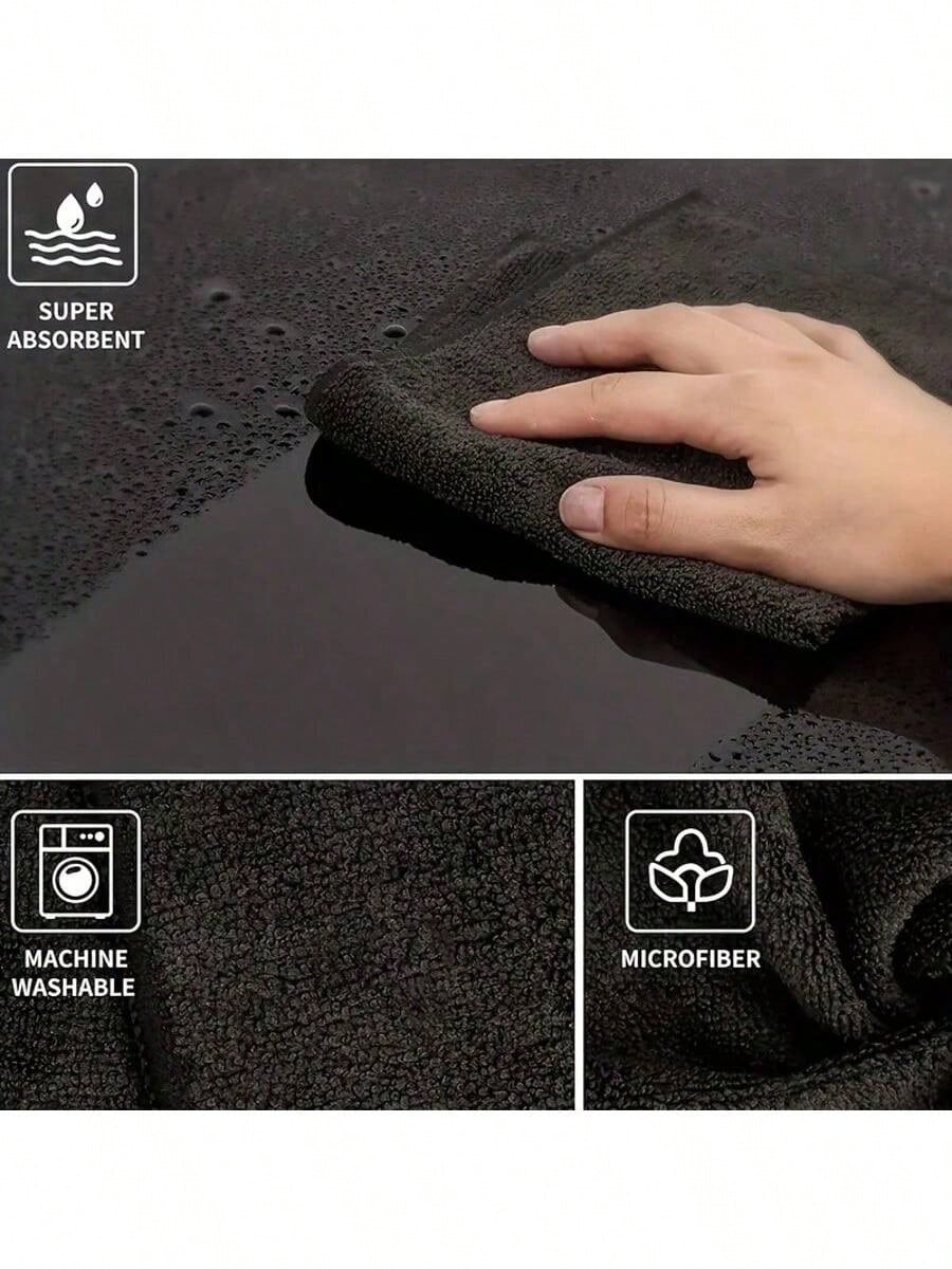 10pcs Kitchen Towel Set, Black - огляд і ціна Commercial Kitchen Hood Installation