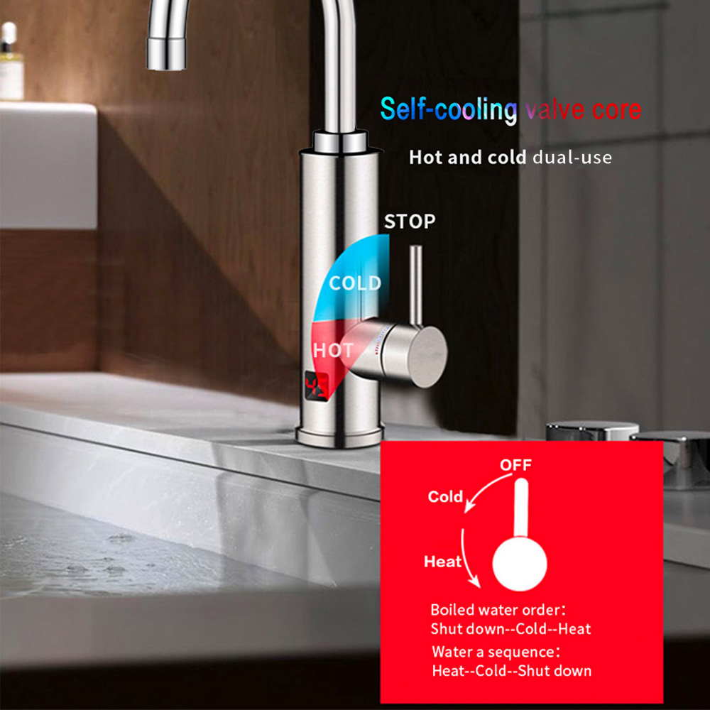 3000W Electric Water Heater Ba - огляд і ціна Commercial Kitchen Mixer