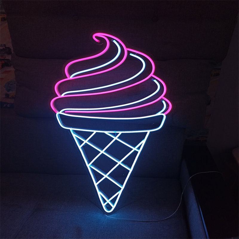 Ice Cream LED Neon Light | Wal - огляд і ціна Commercial Kitchen Walls
