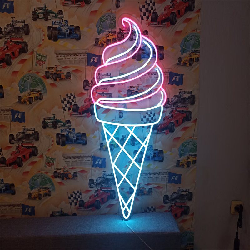 Ice Cream LED Neon Light | Wal - огляд і ціна Commercial Kitchen Walls
