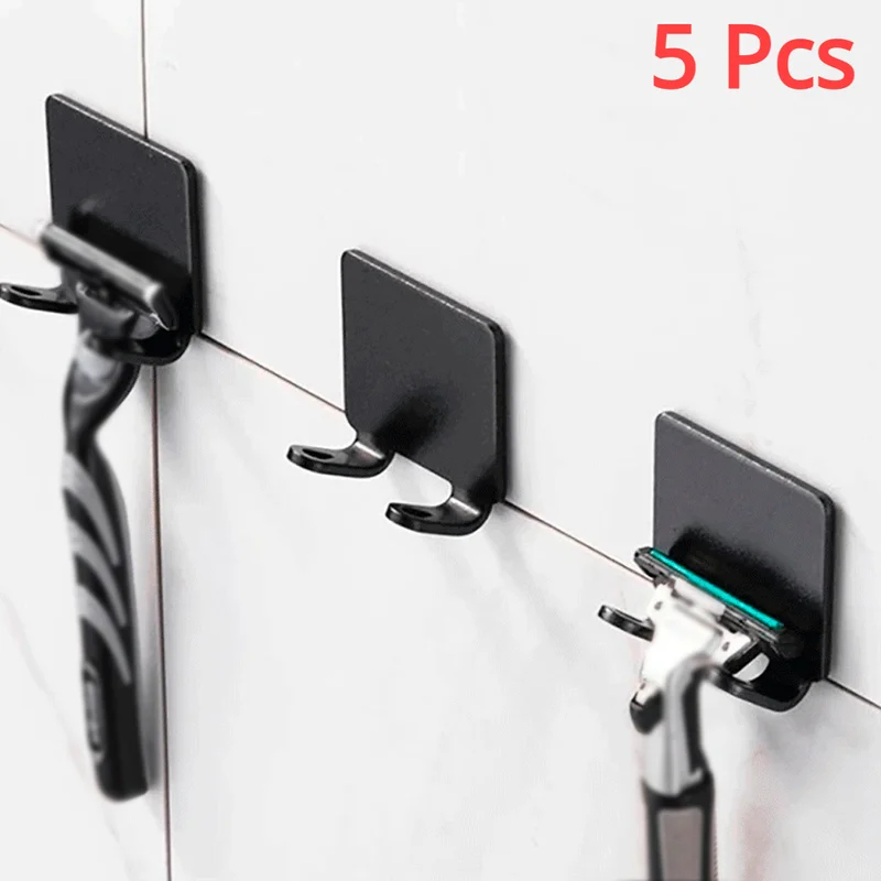 1-5PCS Shaving Razor Holder Al - огляд і ціна Commercial Kitchen Rack