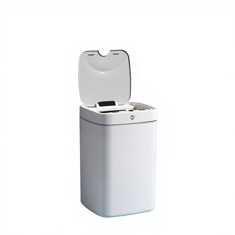 Square Smart Plastic Trash Can - огляд і ціна Commercial Kitchen Garbage Can