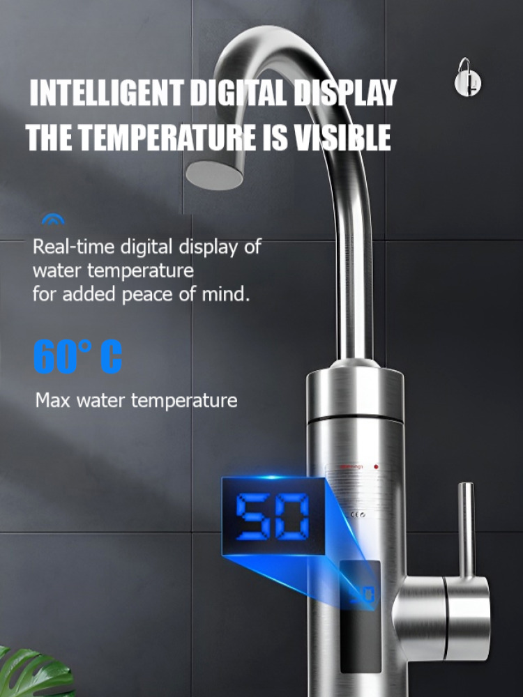 Bathroom Electric Faucet Fast  - огляд і ціна Commercial Kitchen Mixer