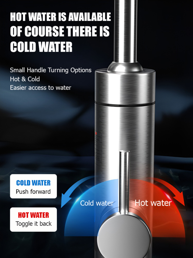 Bathroom Electric Faucet Fast  - огляд і ціна Commercial Kitchen Mixer