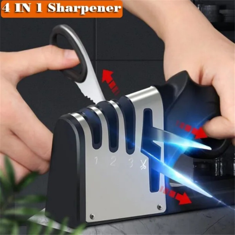 4-in-1 Professional Tungsten F - огляд і ціна Commercial Kitchen Knives