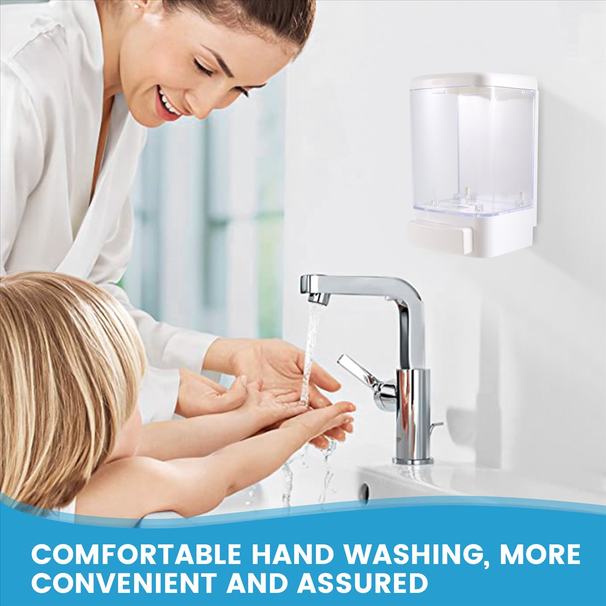 Manual Soap Dispenser 33.8Oz/1 - огляд і ціна Commercial Kitchen Walls