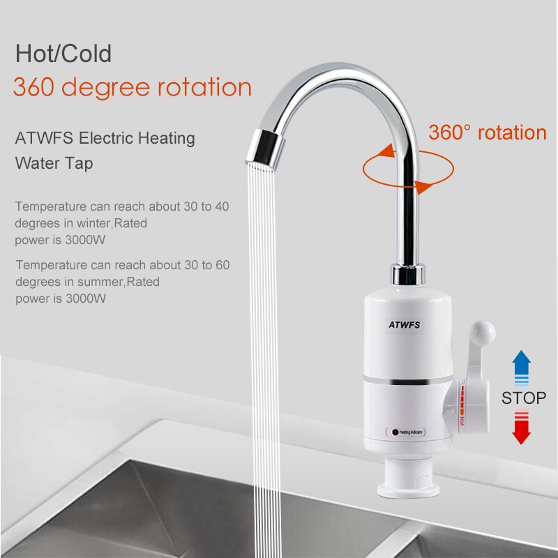 ATWFS Tankless Electric Newest - огляд і ціна Commercial Kitchen Mixer