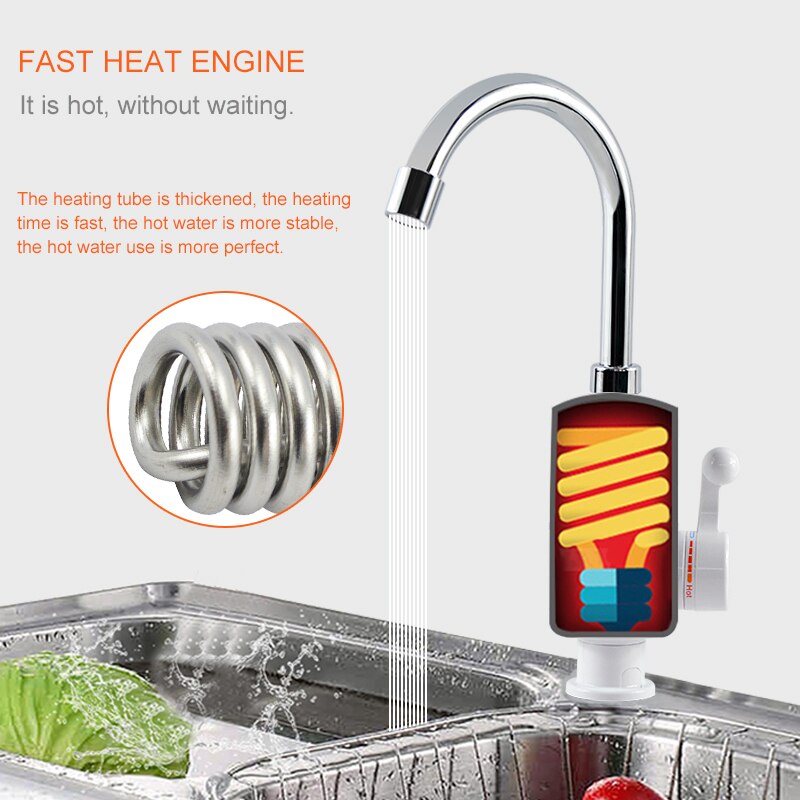 ATWFS Tankless Electric Newest - огляд і ціна Commercial Kitchen Mixer