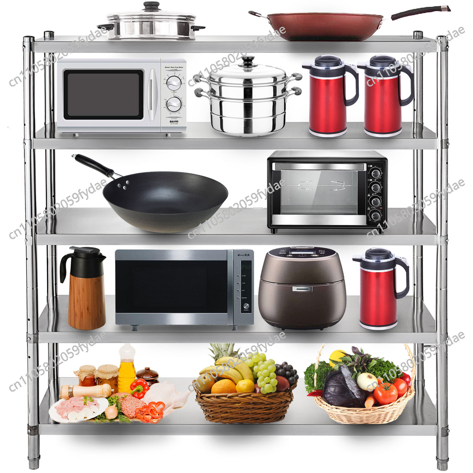 For 4-Tier Stainless Steel Com - огляд і ціна Commercial Kitchen Warehouse