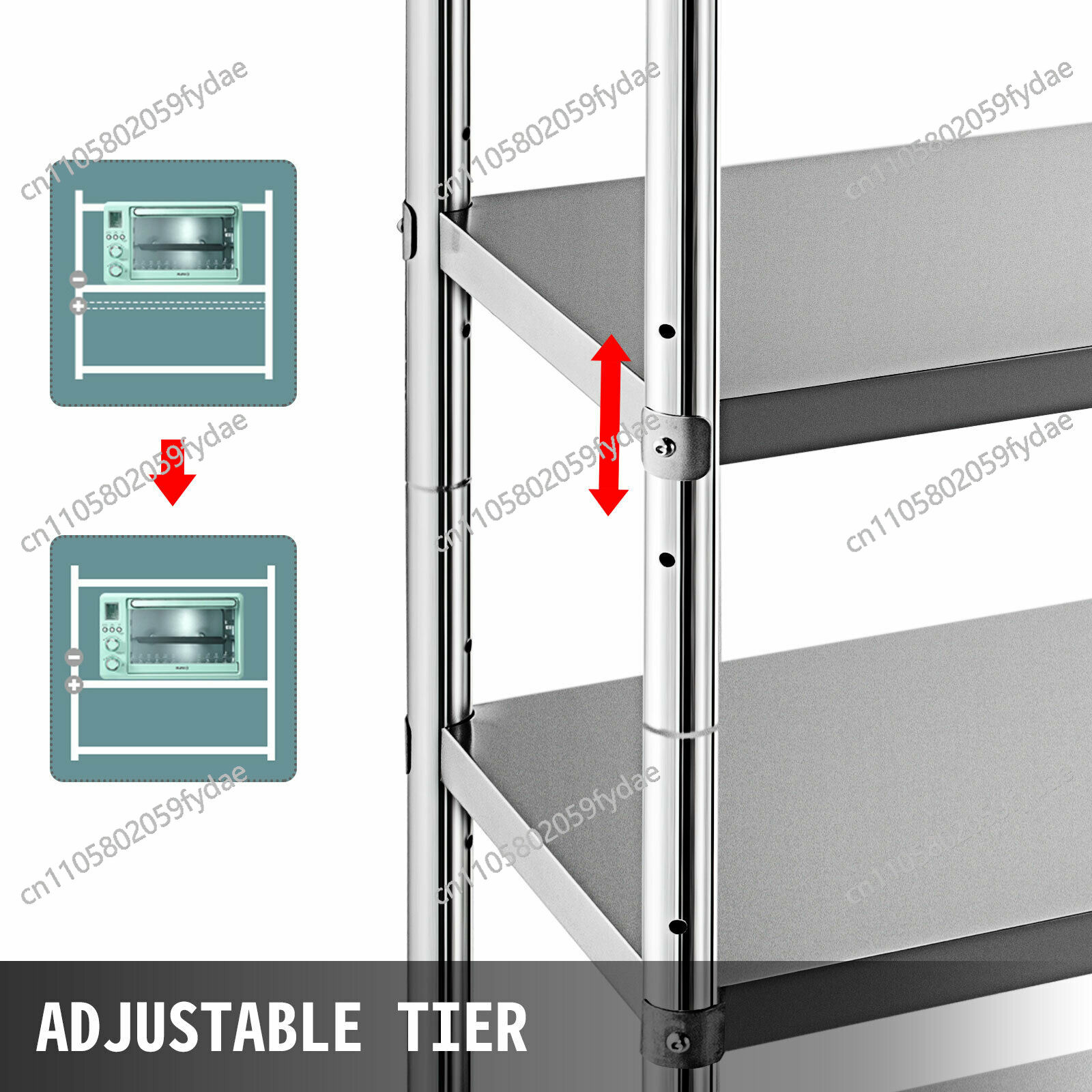 For 4-Tier Stainless Steel Com - огляд і ціна Commercial Kitchen Warehouse